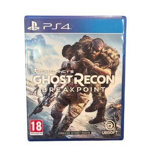 Tom Clancys Ghost Recon Breakpoint PS4 Game With Case & Disc Pre-Owned